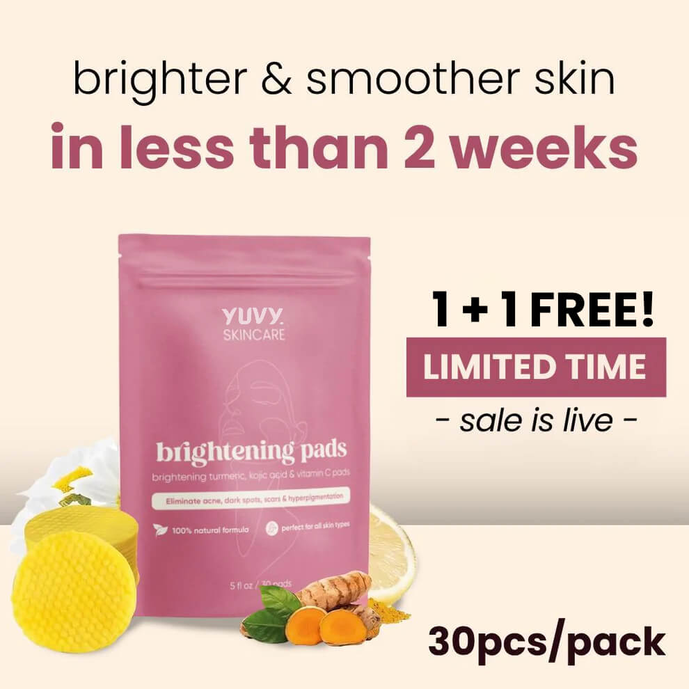 YUVY™ Brightening Turmeric & Kojic Acid Pads