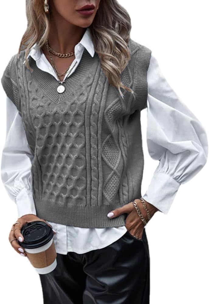 LuxeKnit™ Strickweste – Stilvoller Komfort für jeden Look!