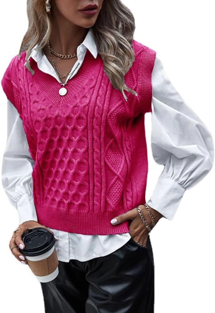 LuxeKnit™ Strickweste – Stilvoller Komfort für jeden Look!