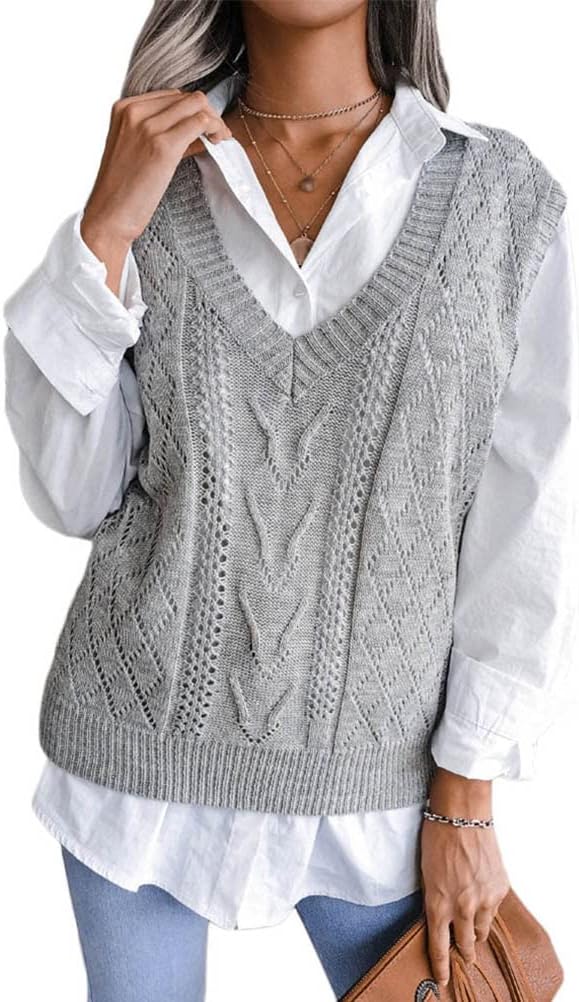 LuxeKnit™ Strickweste – Stilvoller Komfort für jeden Look!