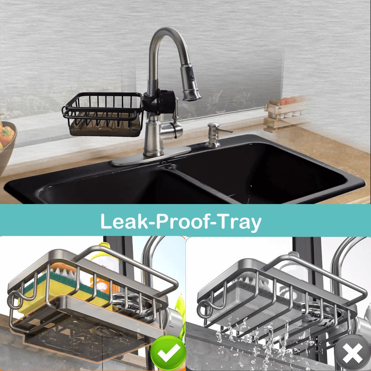 SinkMaster™ Organizer – Verwandeln Sie Ihre Küchenspüle in ein Ordnungswunder!